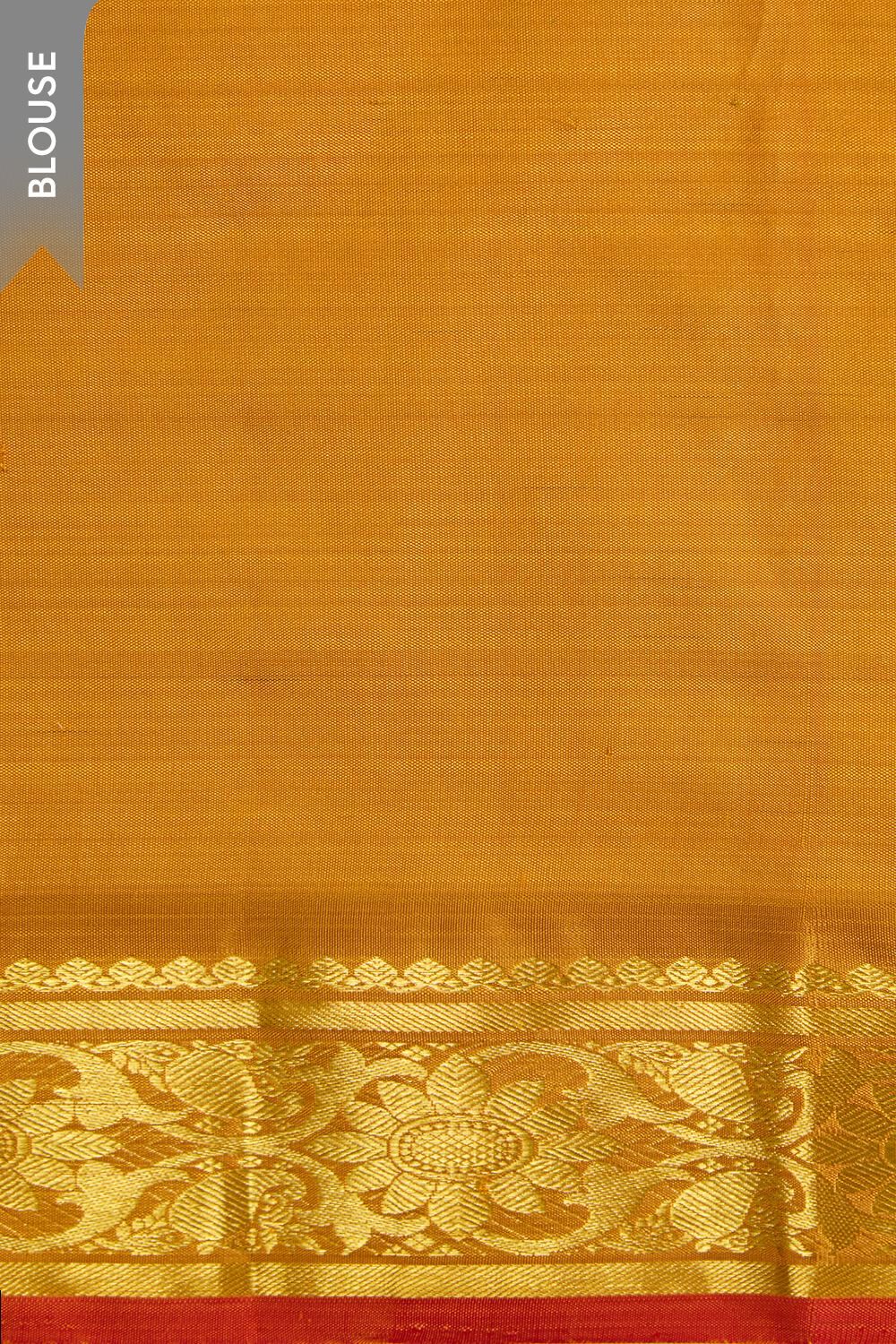 Blue Pure Silk Woven Kanjivaram Saree image number null