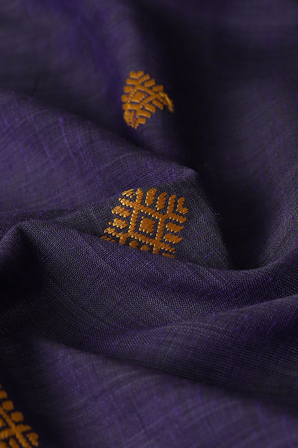 Purple Modal Eri Assam Saree image number null
