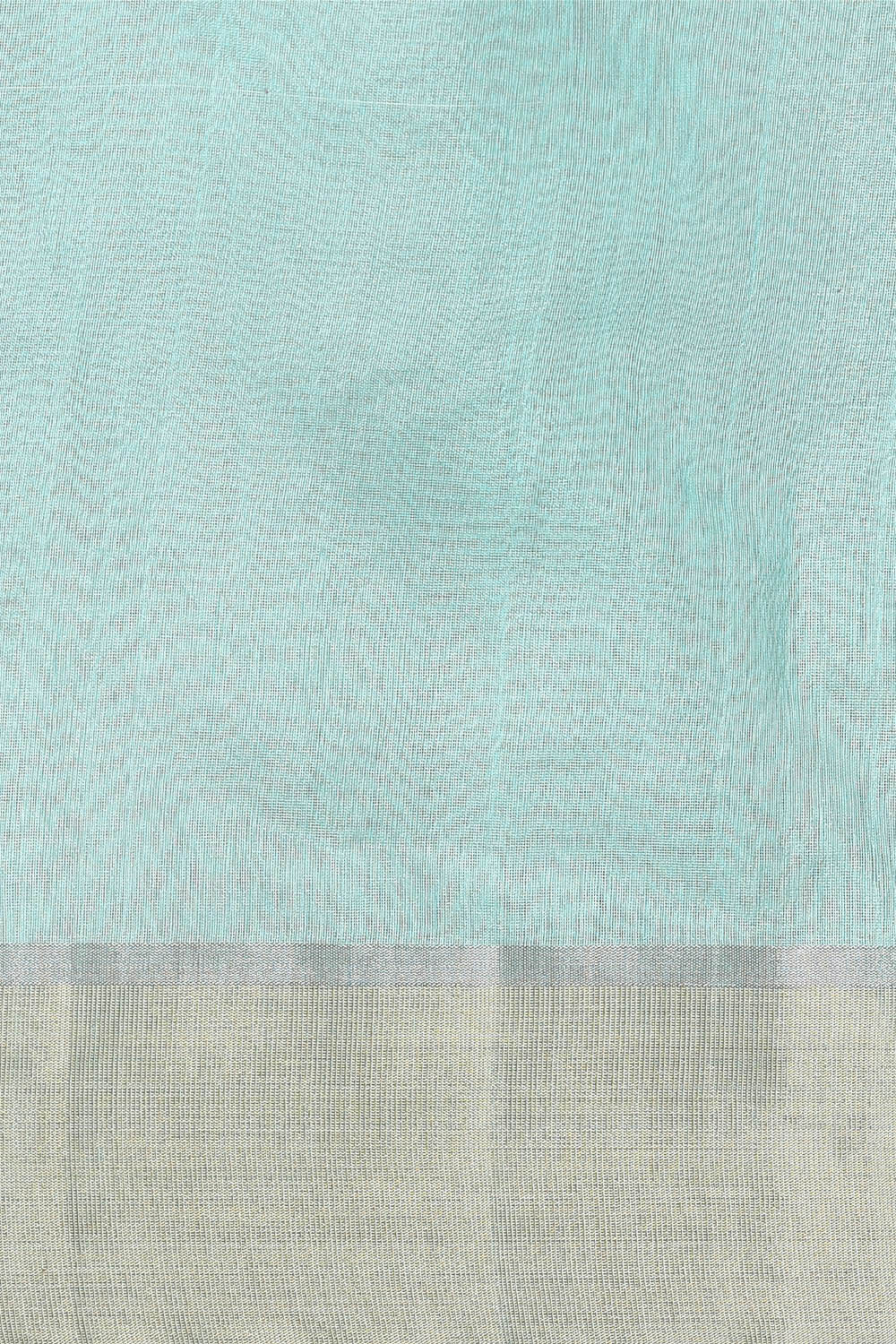 Light Blue Pure Silk Cotton Chanderi Saree image number null
