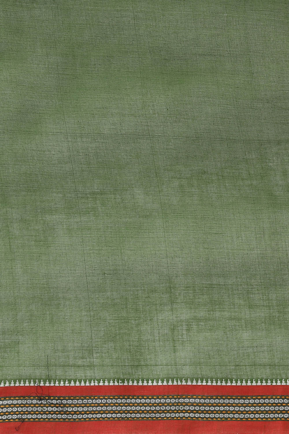 Green Pure Cotton Odissa Ikat Saree image number null
