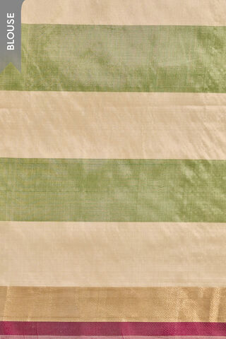 Green Woven Pure Silk Bengal Saree thumbnail image number null