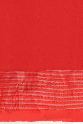 Off White Pure Silk Woven Bengali Saree thumbnail image number null