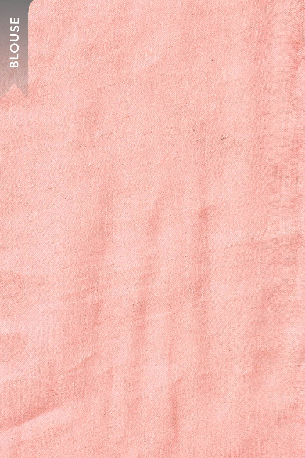 Pink Printed Pure Linen Saree image number null