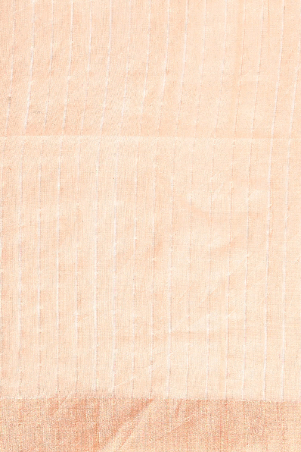 Beige Pure Silk Cotton Bengal Saree image number null