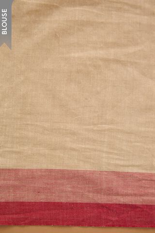 Off White Bengal Pure Cotton Jamdani Saree thumbnail image number null