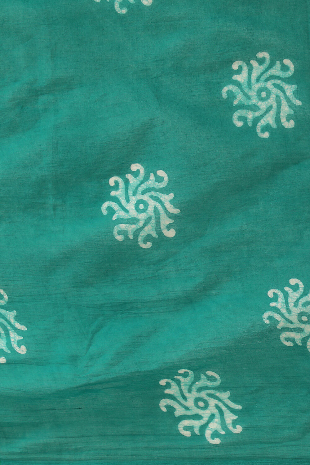 Light Green Ujjain Pure Cotton Printed Saree image number null