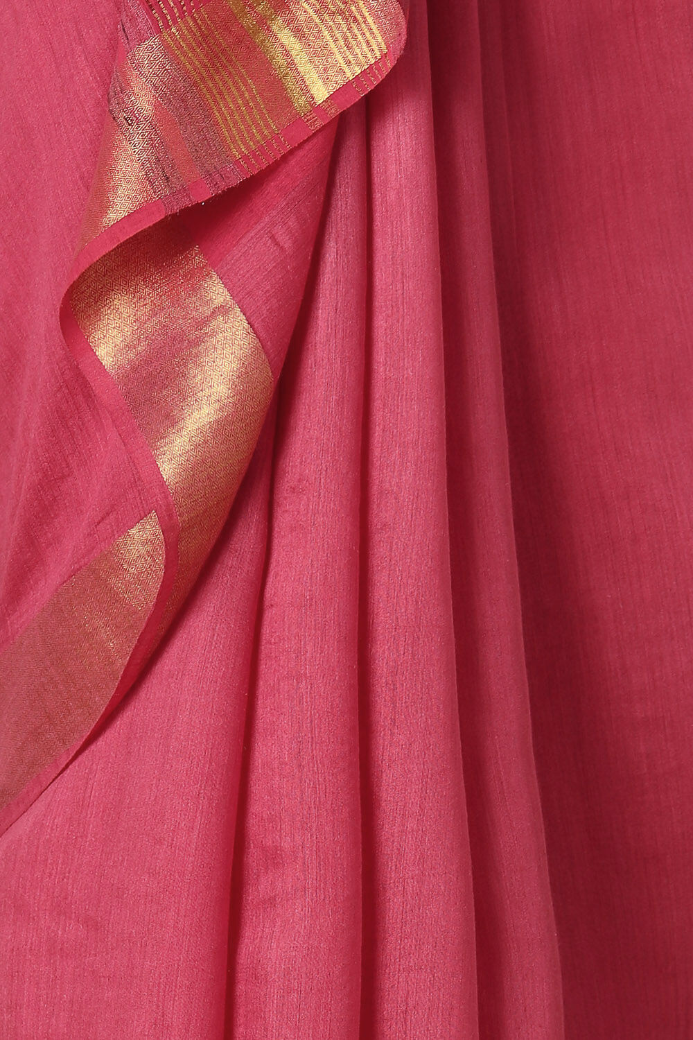 Red Pure Tussar Silk Bhagalpur saree image number null