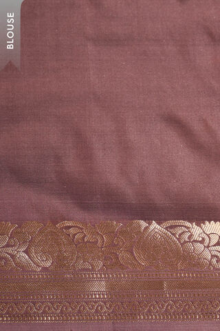 Brown Silk Viscose Kadwa Saree thumbnail image number null