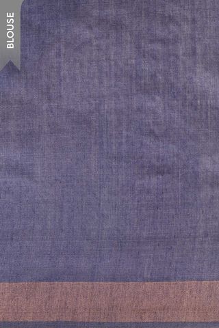 Dark Blue Chattisgarh Woven Pure Tussar Silk Saree thumbnail image number null