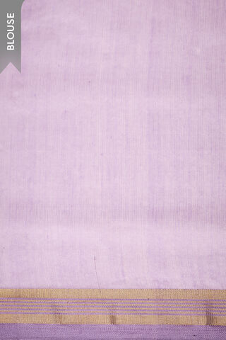 Dark Violet Woven Pure Silk Cotton Chanderi Saree thumbnail image number null