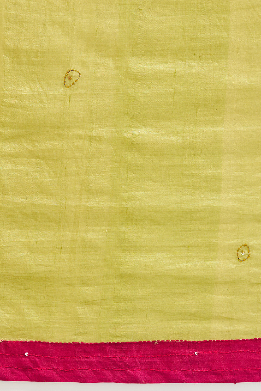 Green Pure Silk Hand Paint Saree image number null