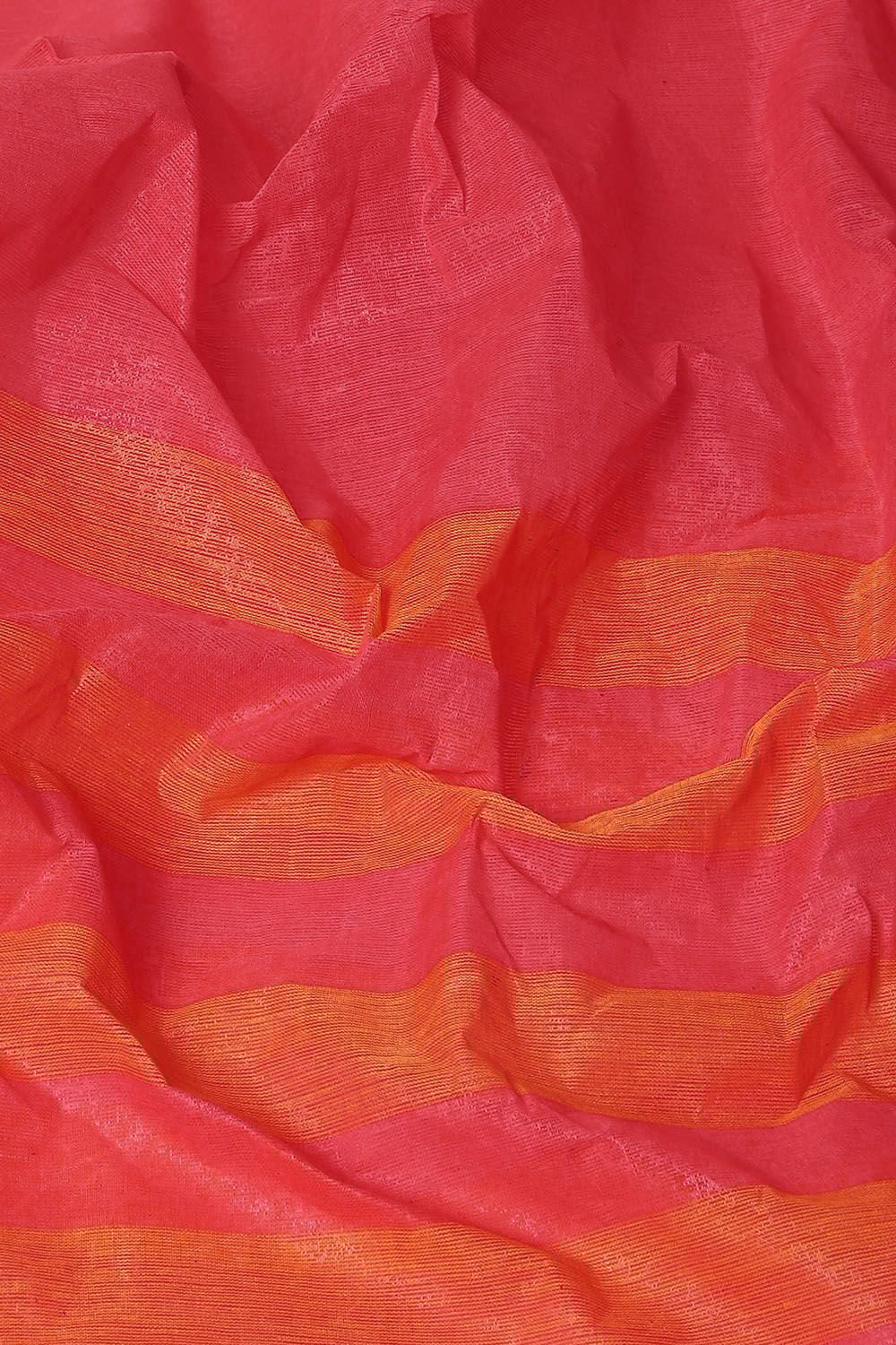 Pink Pure Cotton Bengal Saree image number null