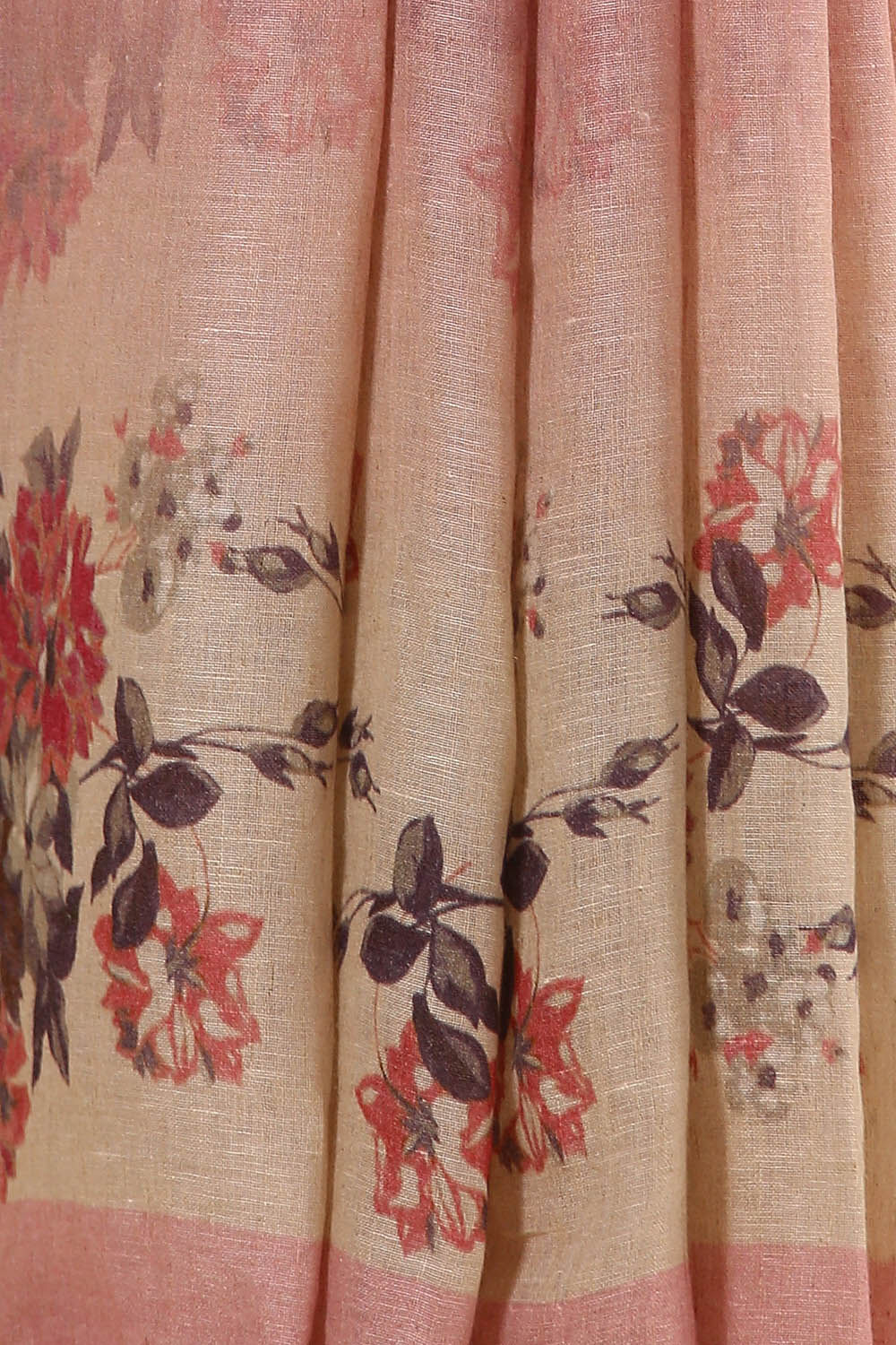 Light Pure Pink Linen Digital Printed image number null