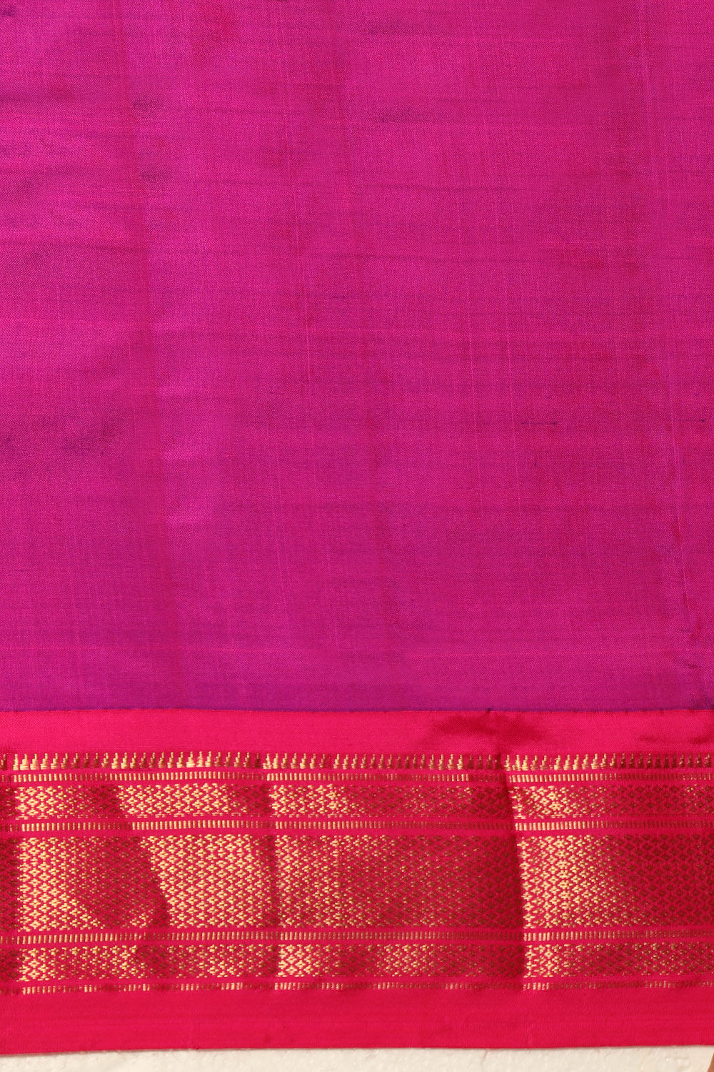 Purple Pure Silk Paithani Saree image number null