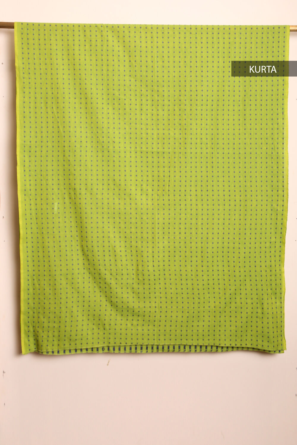 Green Woven Pure Cotton Suit Set image number null