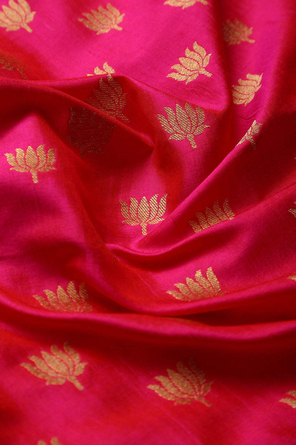 Pink Pure Silk Banaras Dupatta image number null
