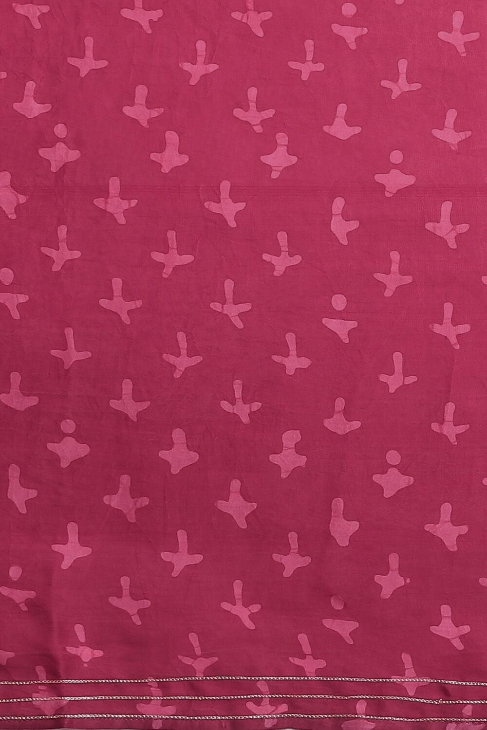 Wine-Red Luxe Vegan Saree image number null