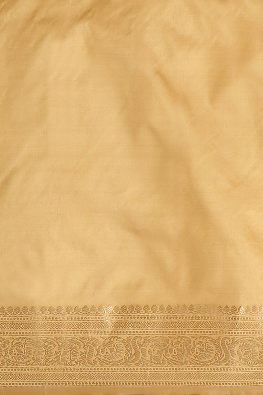 Beige Pure Silk Banarasi Saree image number null