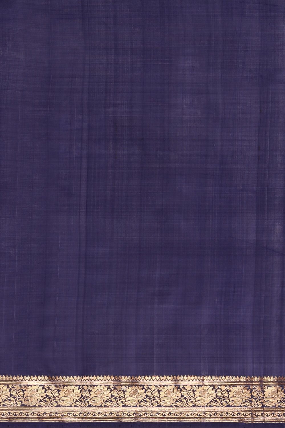Dark Blue Silk Viscose Woven Saree image number null