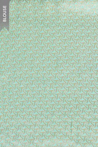 Light Blue Woven Viscose Tissue Saree thumbnail image number null