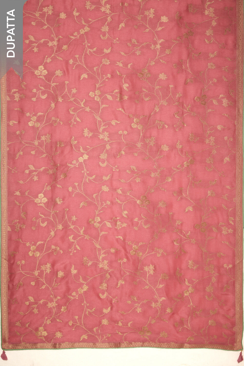Green Pure Viscose Woven Unstitched Suit Set image number null