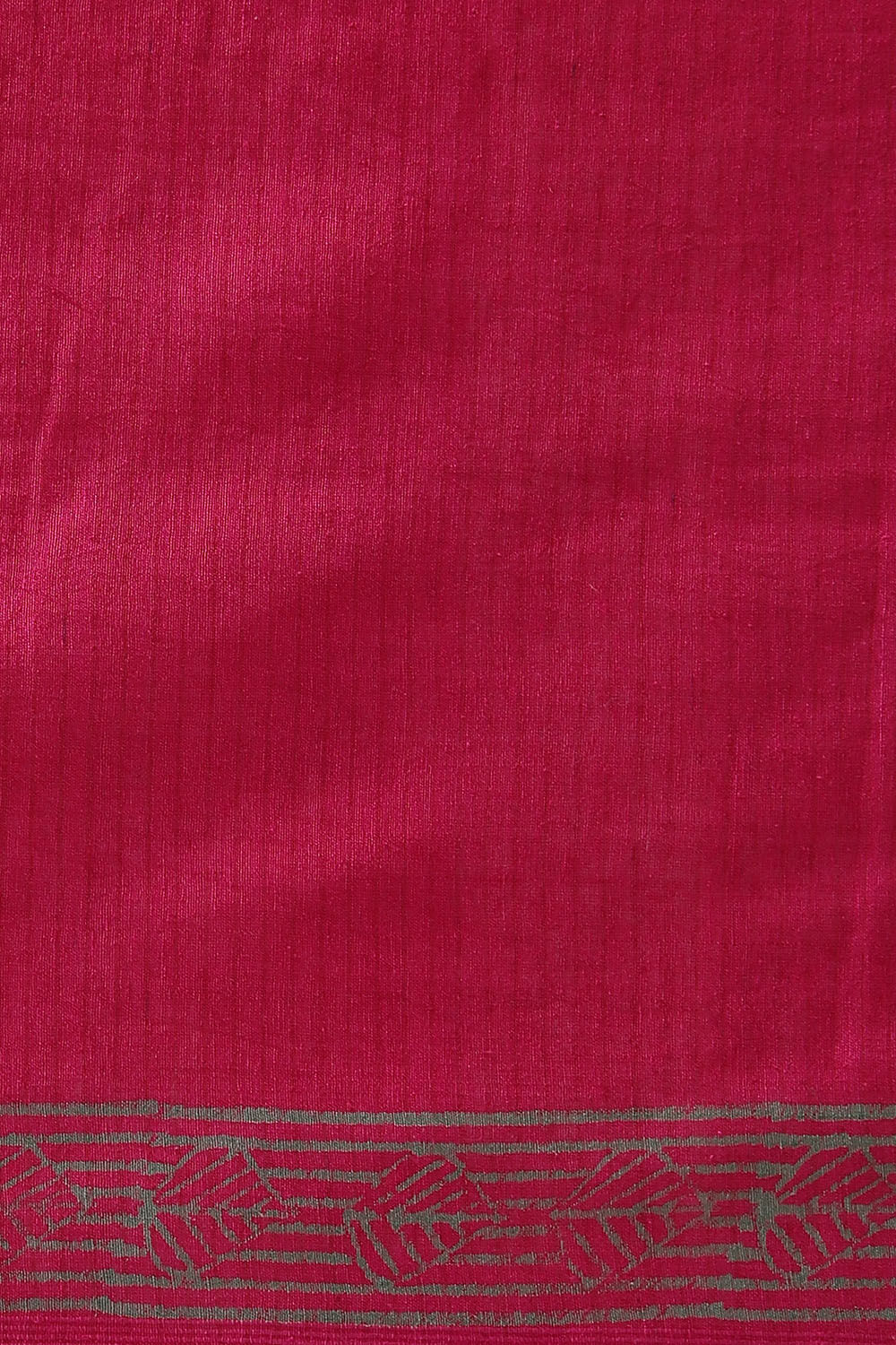 Dark Pure Pink Tussar Printed Saree image number null
