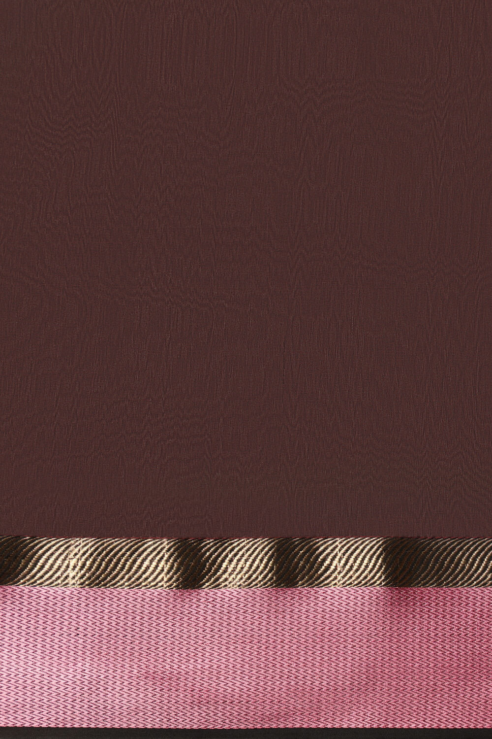 Red Woven Pure Silk Cotton Maheswari Saree image number null