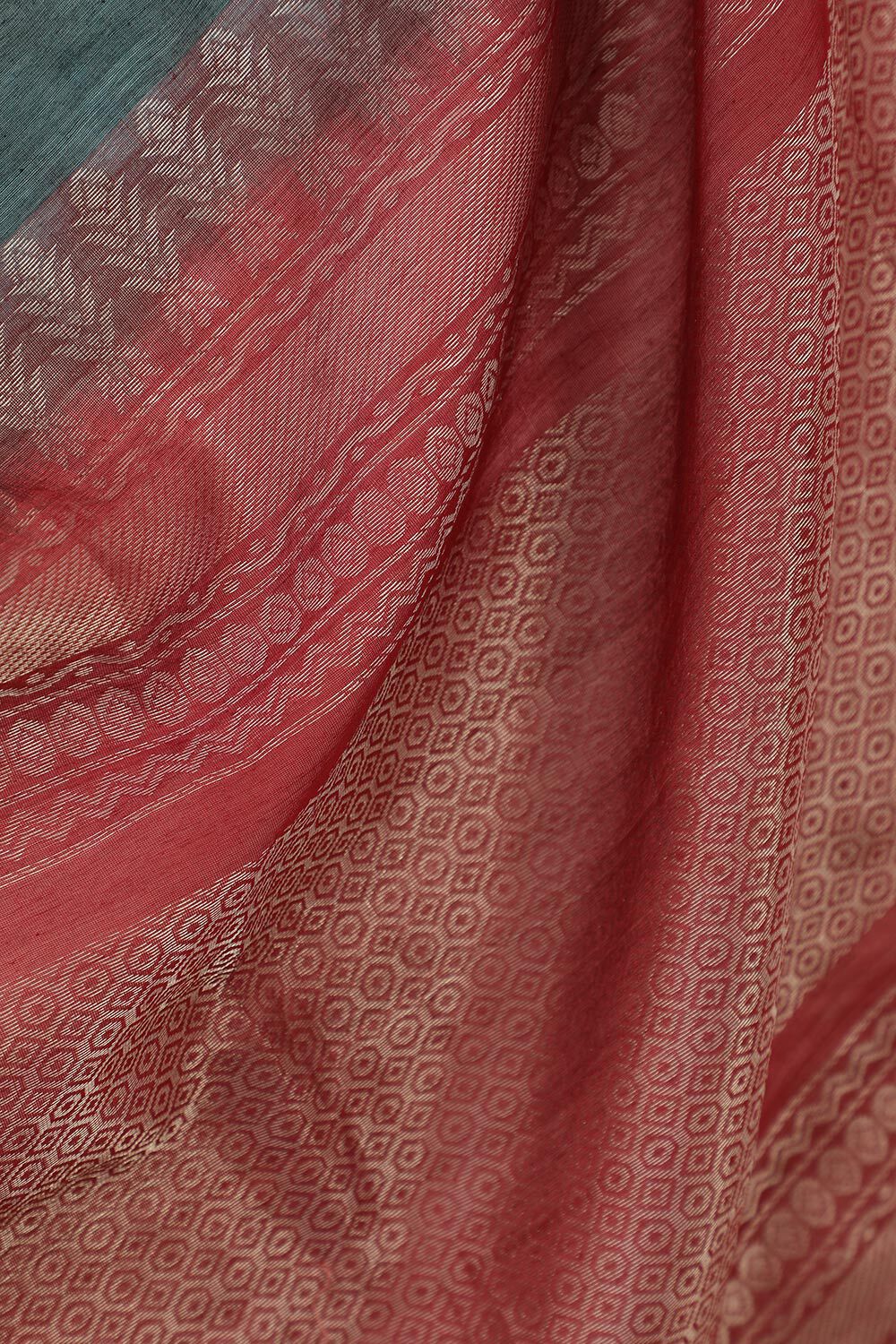 Navy Woven Pure South Silk Cotton Saree image number null