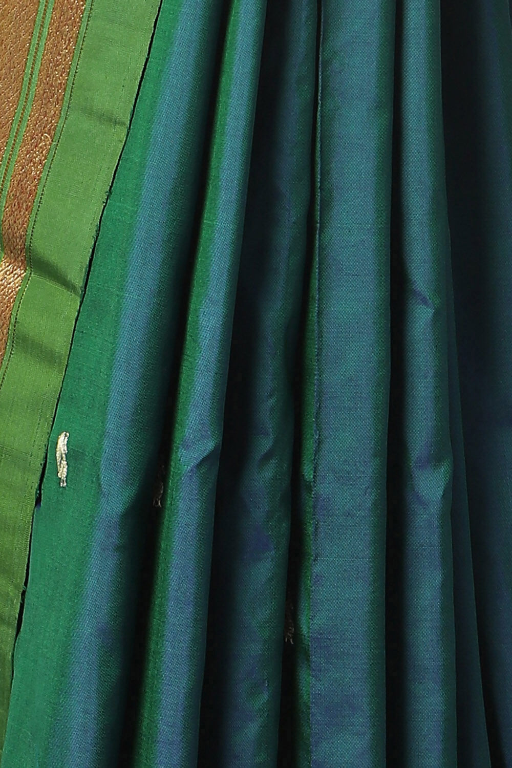 Blue Pure Silk Paithani Saree image number null