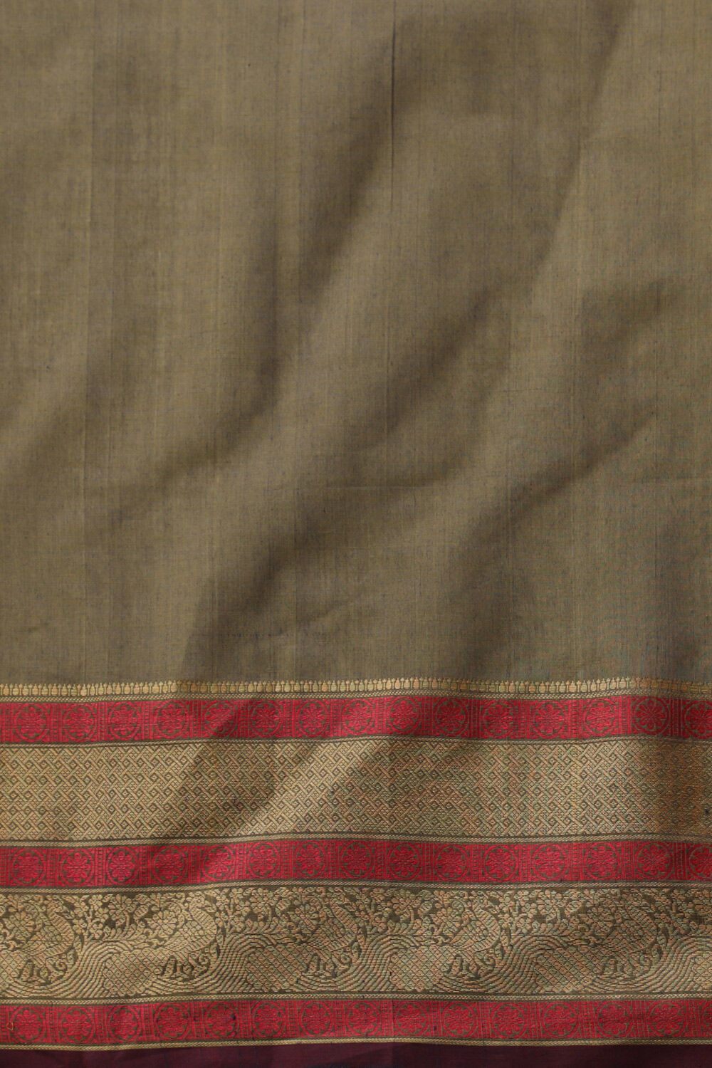 Violet South Pure Cotton Woven Saree image number null