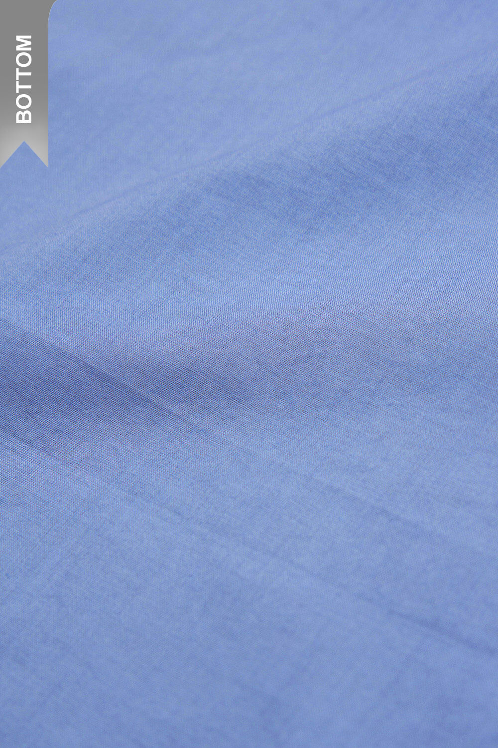 Light Blue Screen Printed Pure Cotton Linen Suit Set image number null