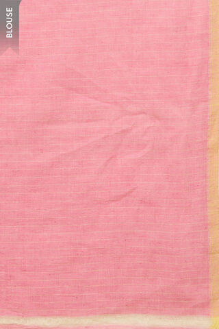 Light Yellow Bengal Pure Cotton Jamdani Saree thumbnail image number null