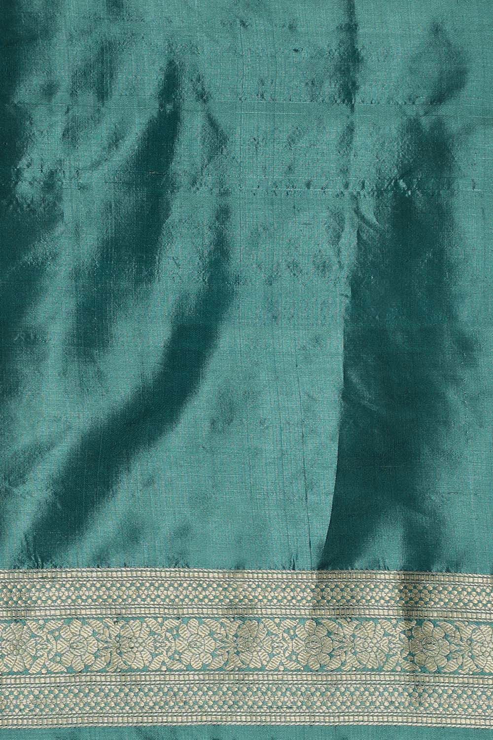 Light Violet Pure Silk Banarasi Brocade Saree image number null