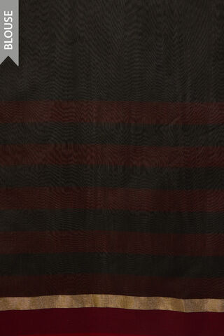 Black Woven Pure Silk Cotton Chanderi Saree thumbnail image number null