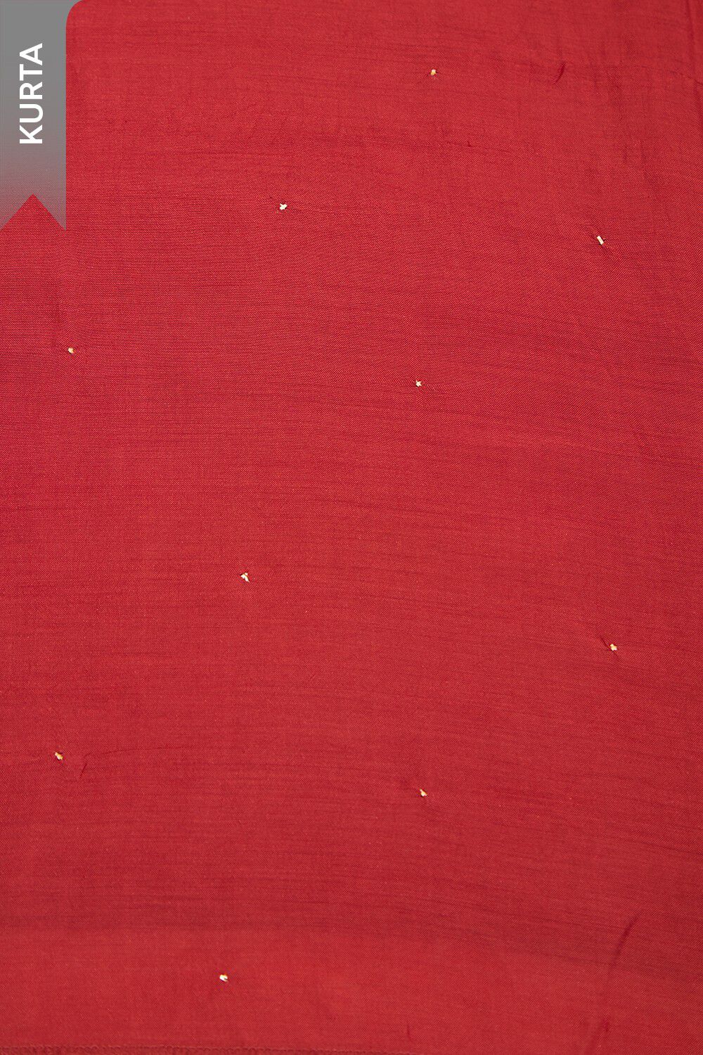 Red Viscose Mukaish Unstitched Suit Set image number null