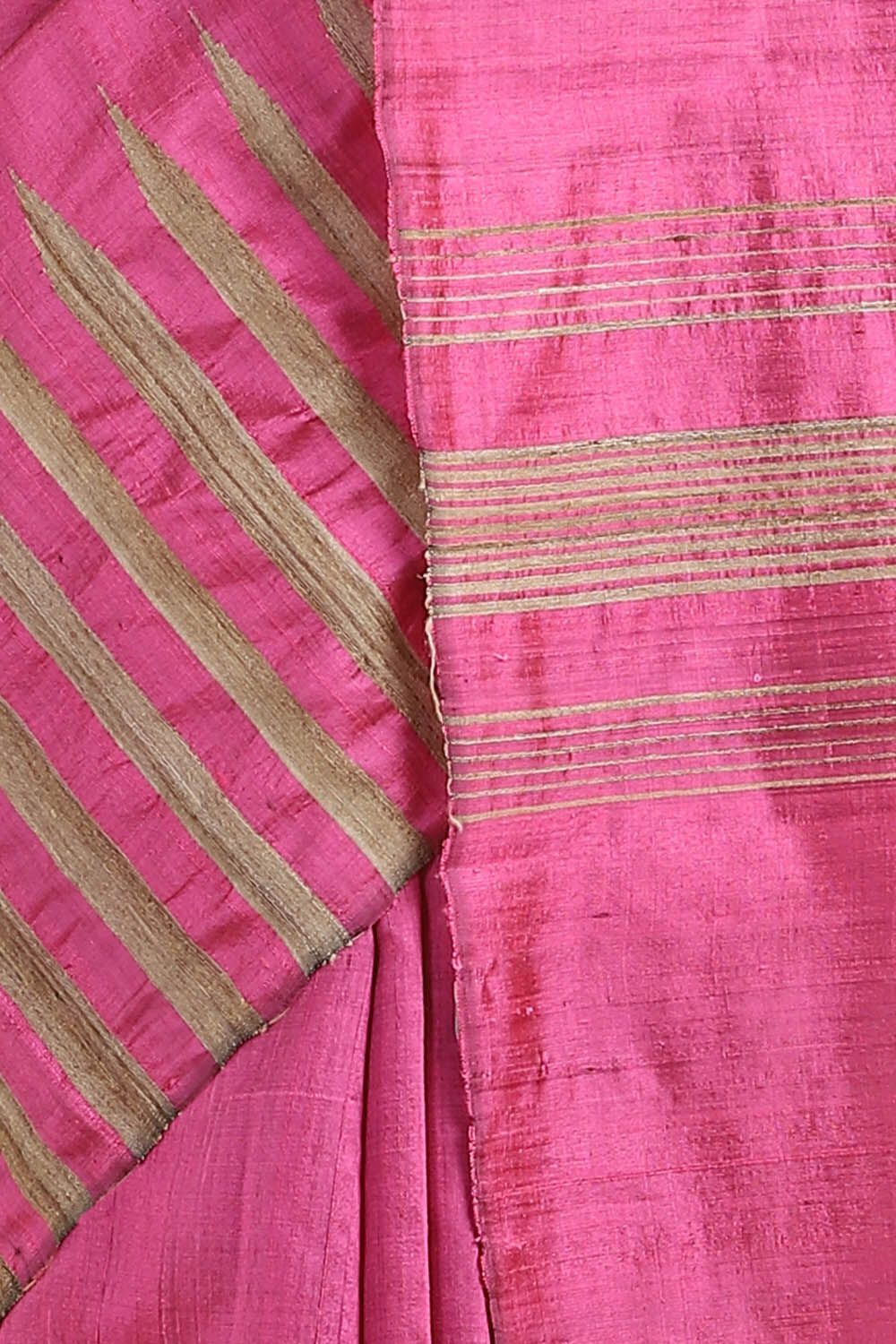 Pink Pure Silk Woven Saree image number null