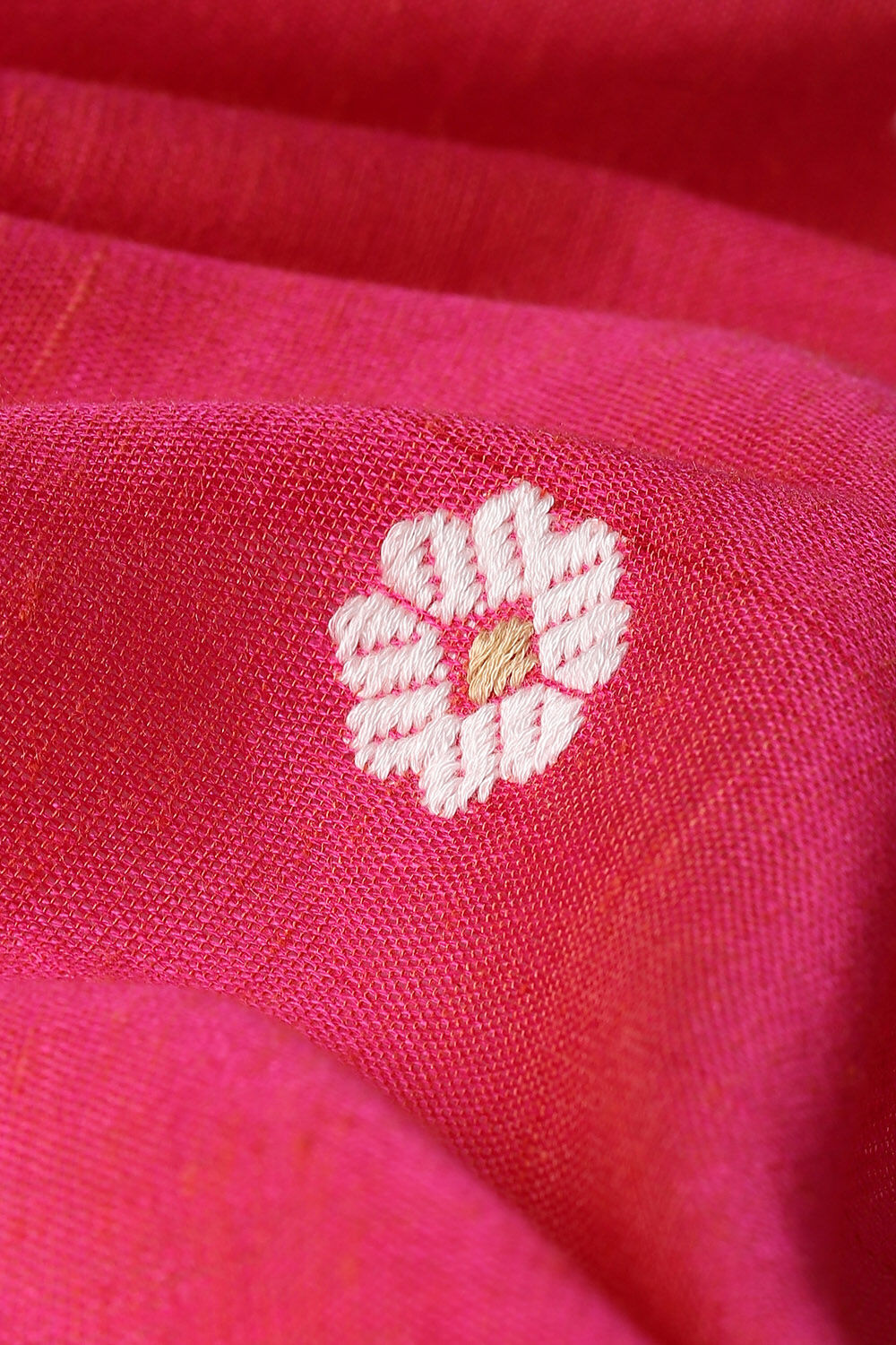Dark Pink Modal Eri Assam Saree image number null