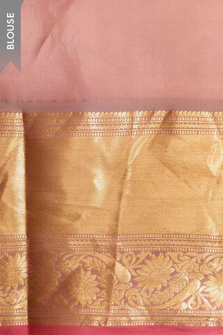 Brown Woven Kanjeevaram Inspired Design Silk Viscose Saree thumbnail image number null