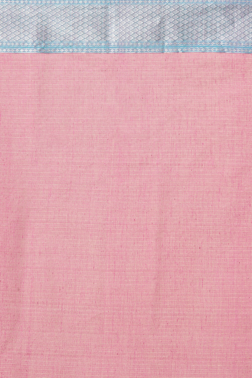 Light Pink Pure Khadi Silk Cotton Maheswari Saree image number null