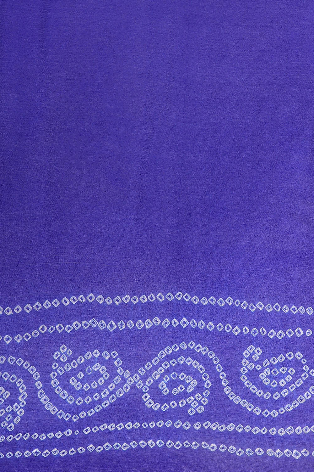 Blue Pure Georgette Bandhani Saree image number null
