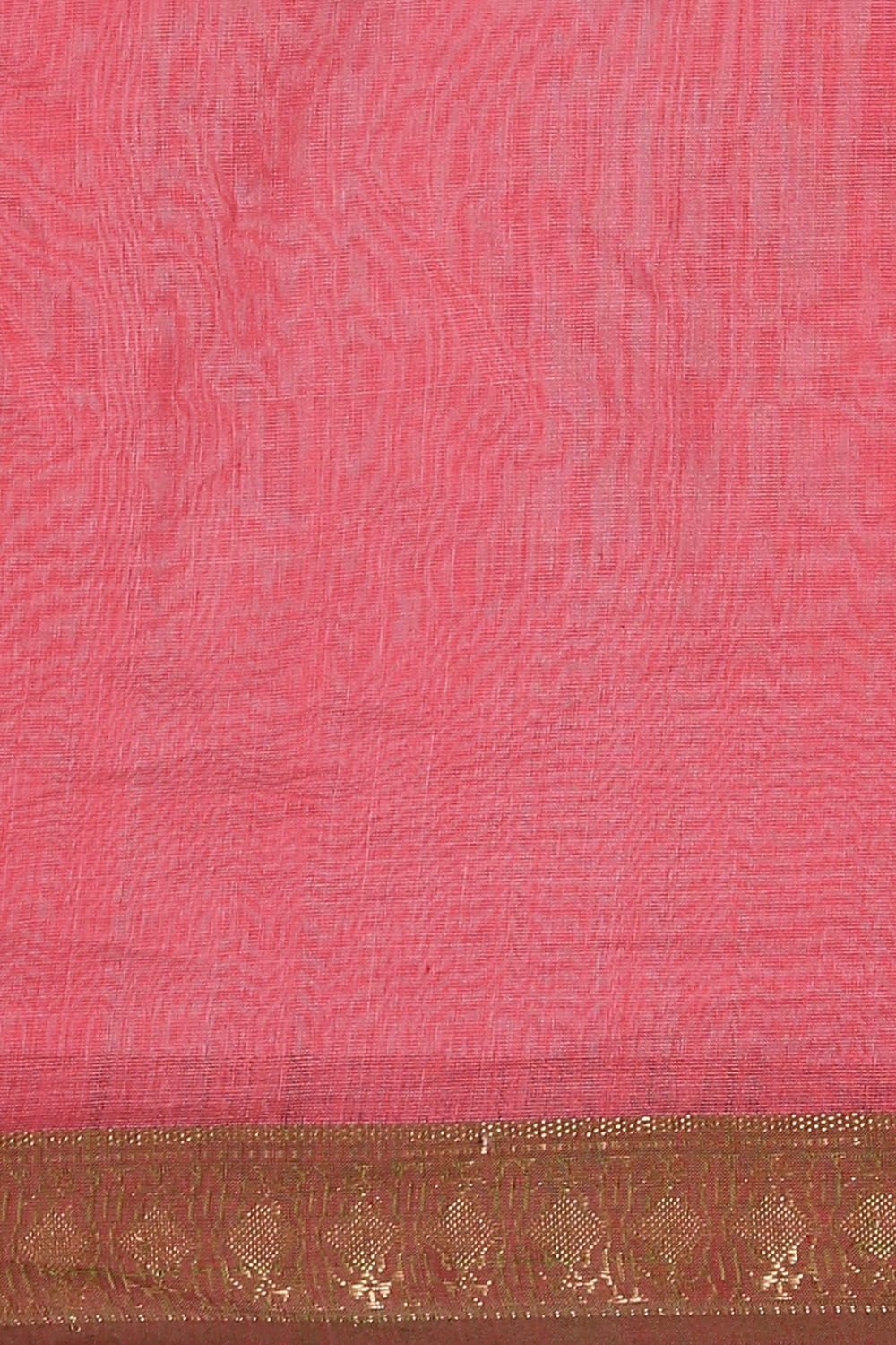 Green Pure Silk Cotton Maheswari Saree image number null