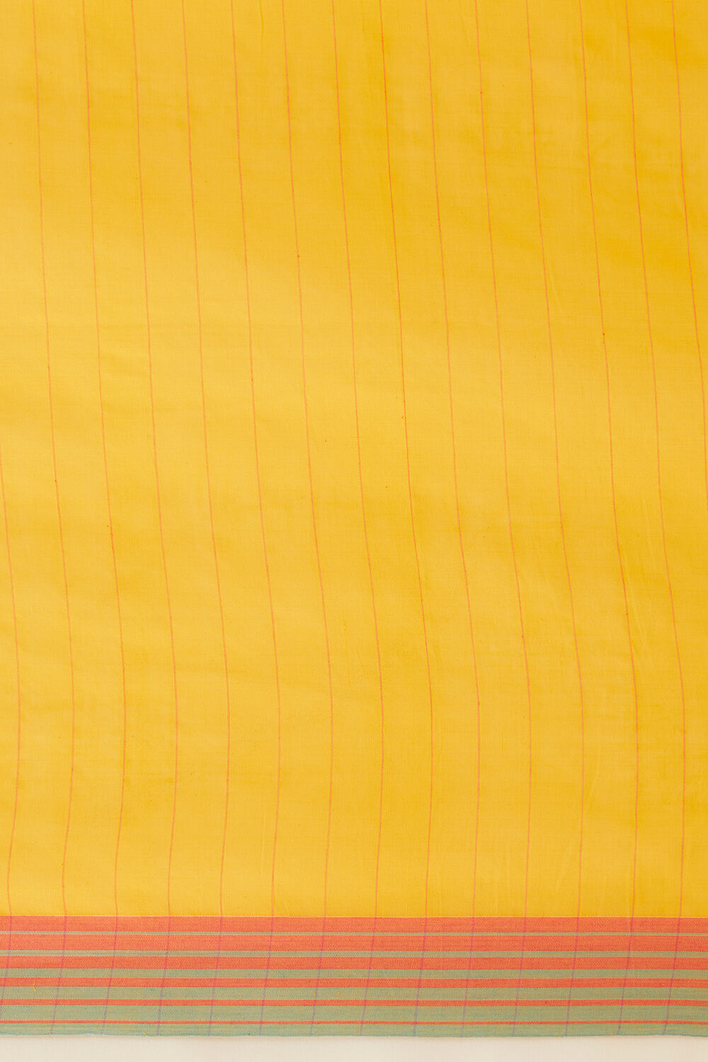 Yellow Pure Cotton Bengal Saree image number null