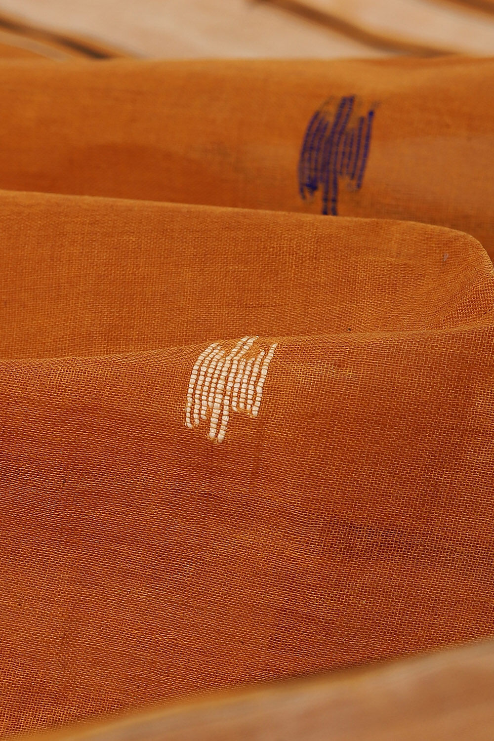 Brown Pure Cotton Bengal Saree image number null