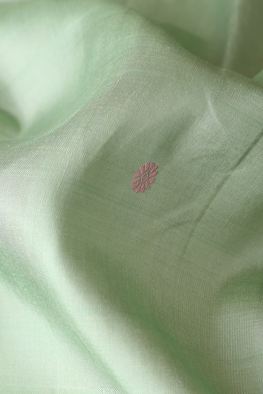Light Green Pure Silk Kanjivaram Saree image number null