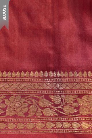 Purple Silk Viscose Cutwork Banaras  Saree thumbnail image number null