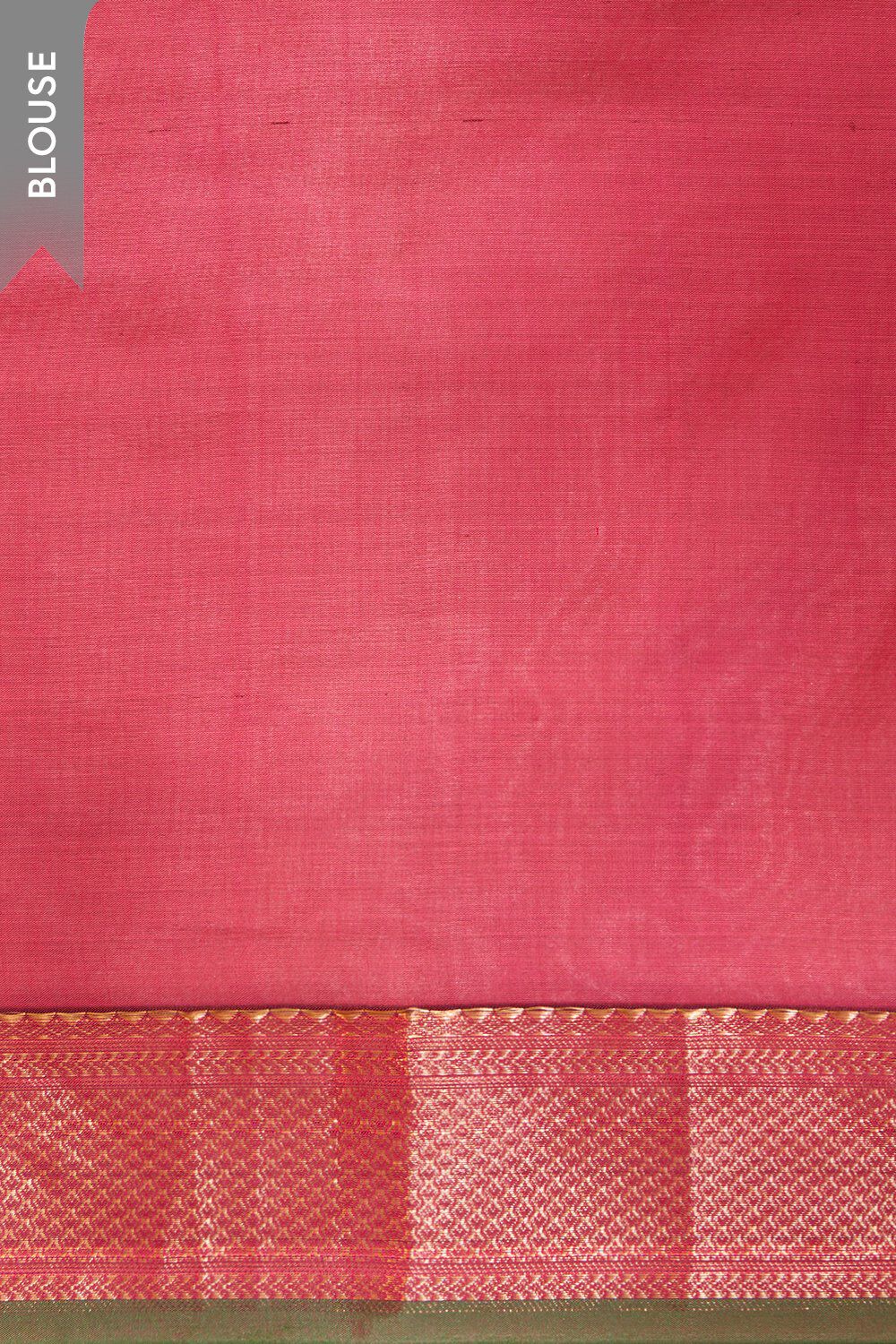 Red Woven Apsara Silk Viscose Saree image number null