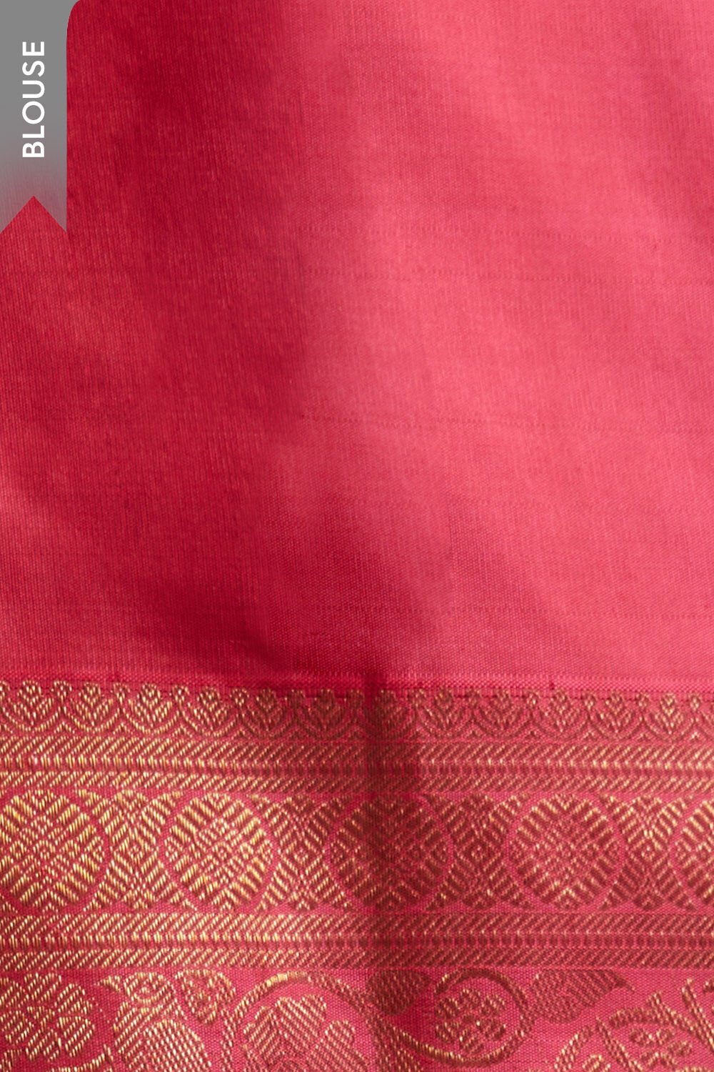 Orange Woven Pure Silk Kanjivaram Saree image number null