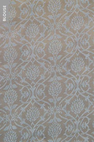 Silver Woven Tissue Saree thumbnail image number null