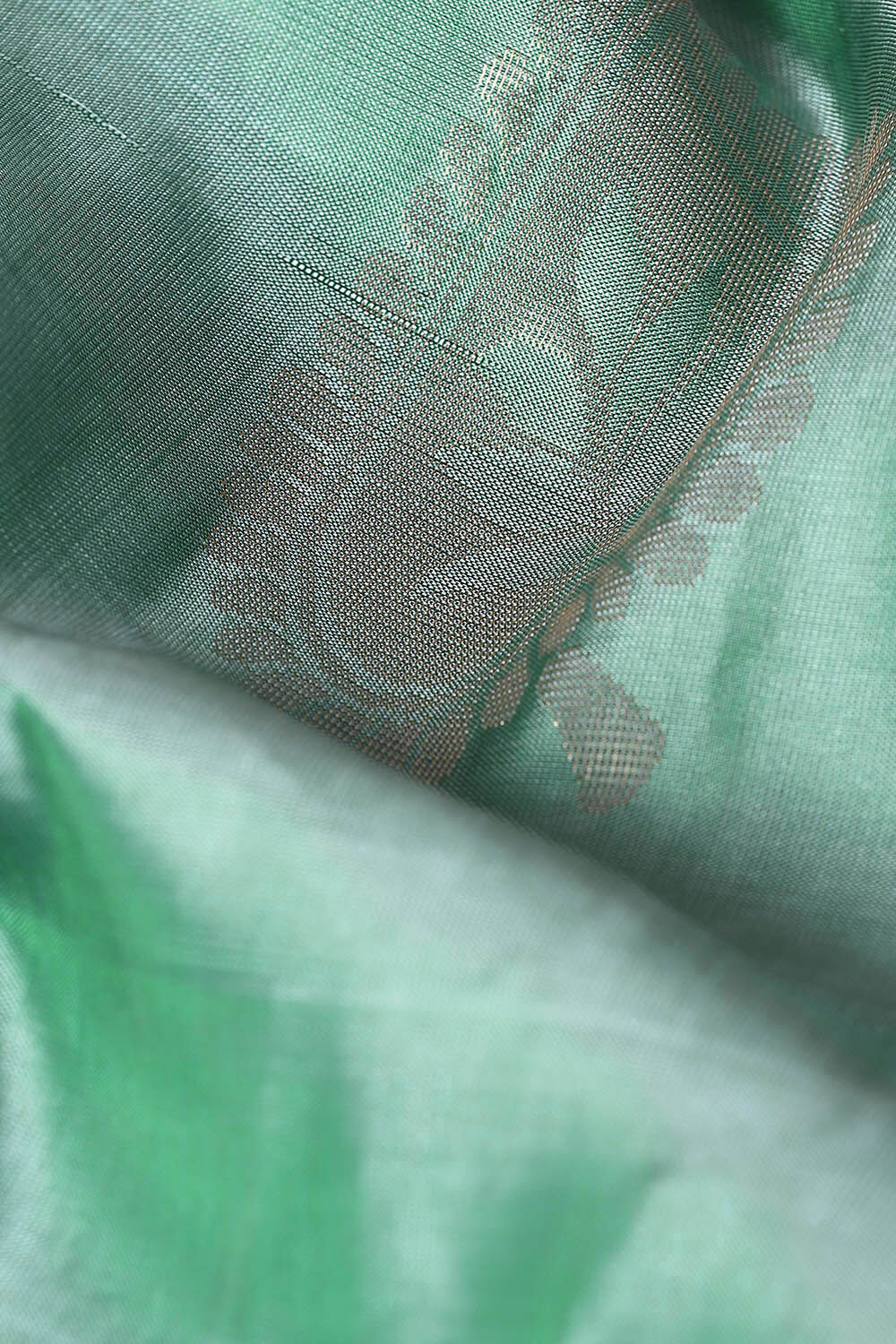 Light Green Pure Silk South Saree image number null