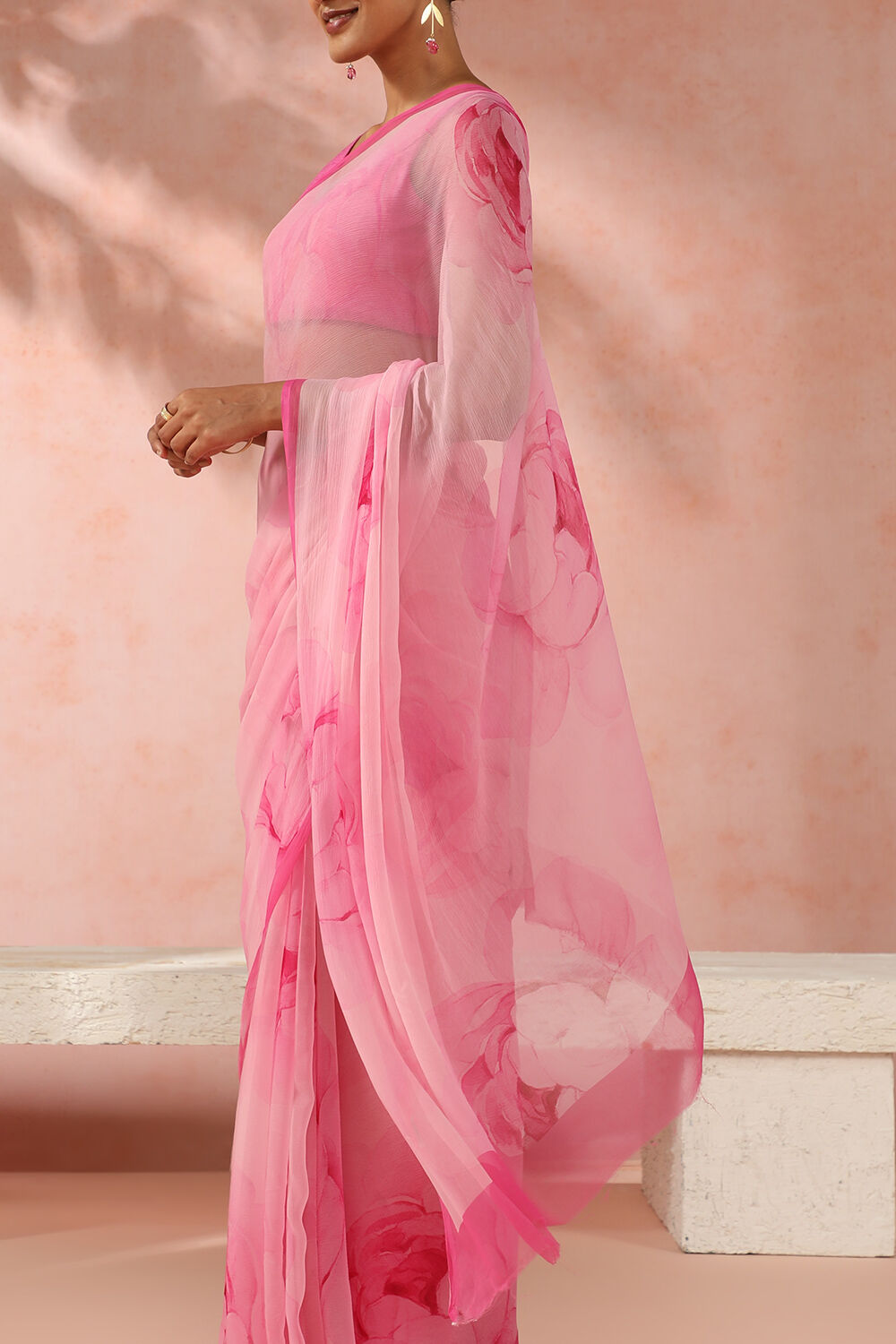 Pure chiffon sarees hotsell online